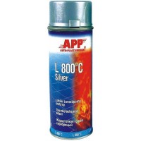 APP L 650°С Фарба Аерозольна жаростійка, 400 мл срібло