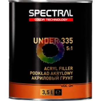 Акрилова автомобільна грунтовка SPECTRAL Under 335 Р3, сірий, 3,5 л + Затверджувач Н6525, 0,7 л