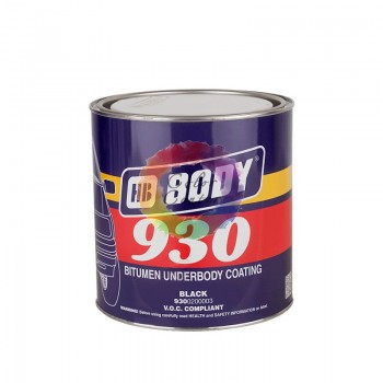 Мастика чёрная Body 930 2,5 кг