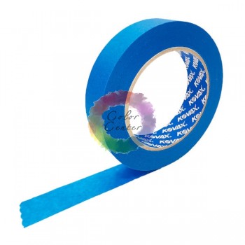 Скотч малярный KOVAX 24 мм х 50м PREMIUM MASKING TAP (Синий)