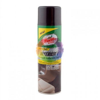 Суха хімчистка із щіткою Turtle Wax Інтер'єр 1 із нейтралізатором запахів 500 мл