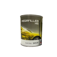 Акриловий грунт для авто Lechler 04539 MEGAFILLER HS DARK GREY 1 л, темно сірий (без затверджувача)