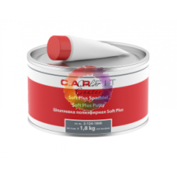 Облегченная шпатлевка C.A.R.FIT SOFT PLUS, 1,8 кг с отвердителем